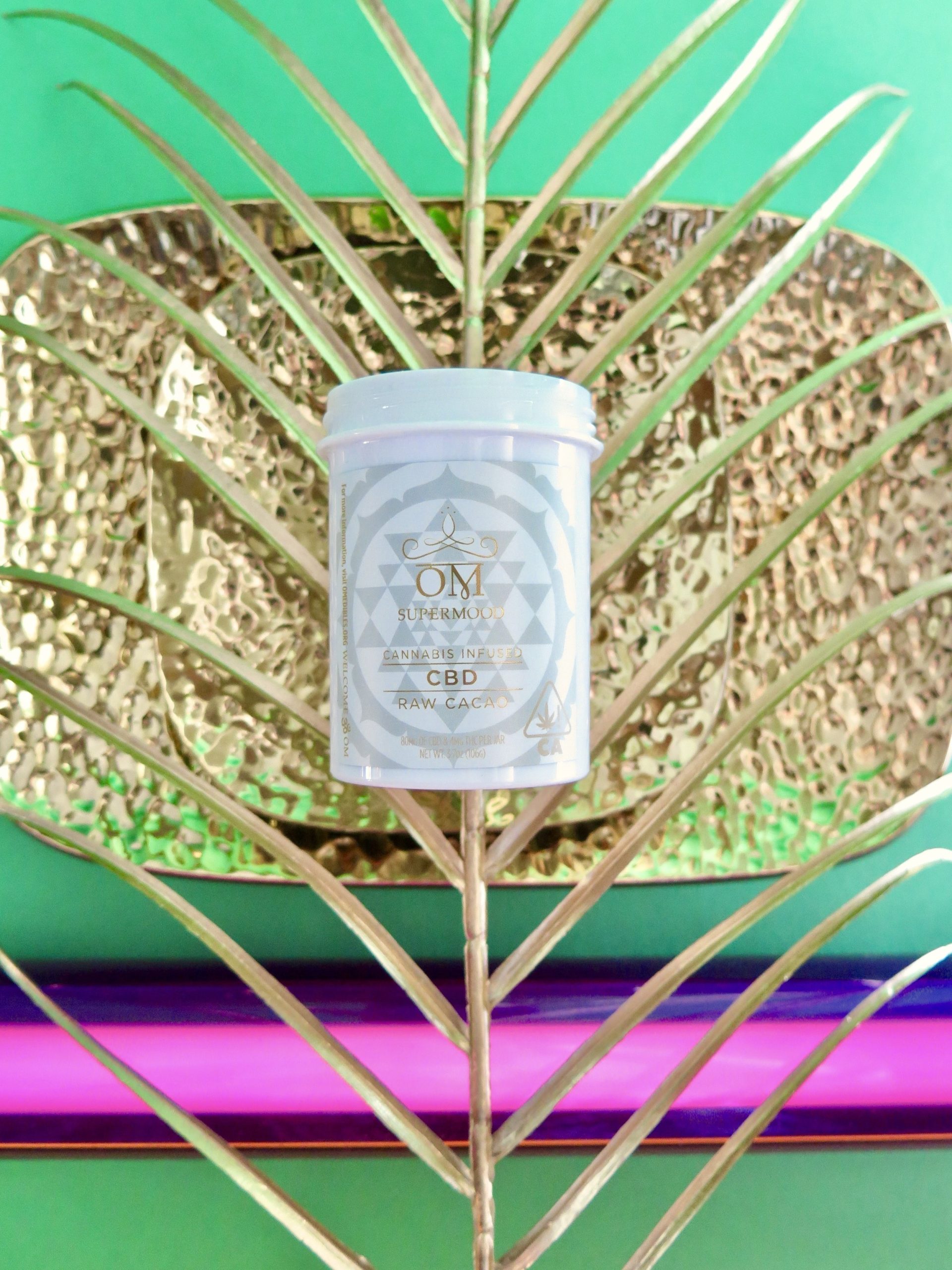 Om Edibles CBD Raw Sipping Cacao