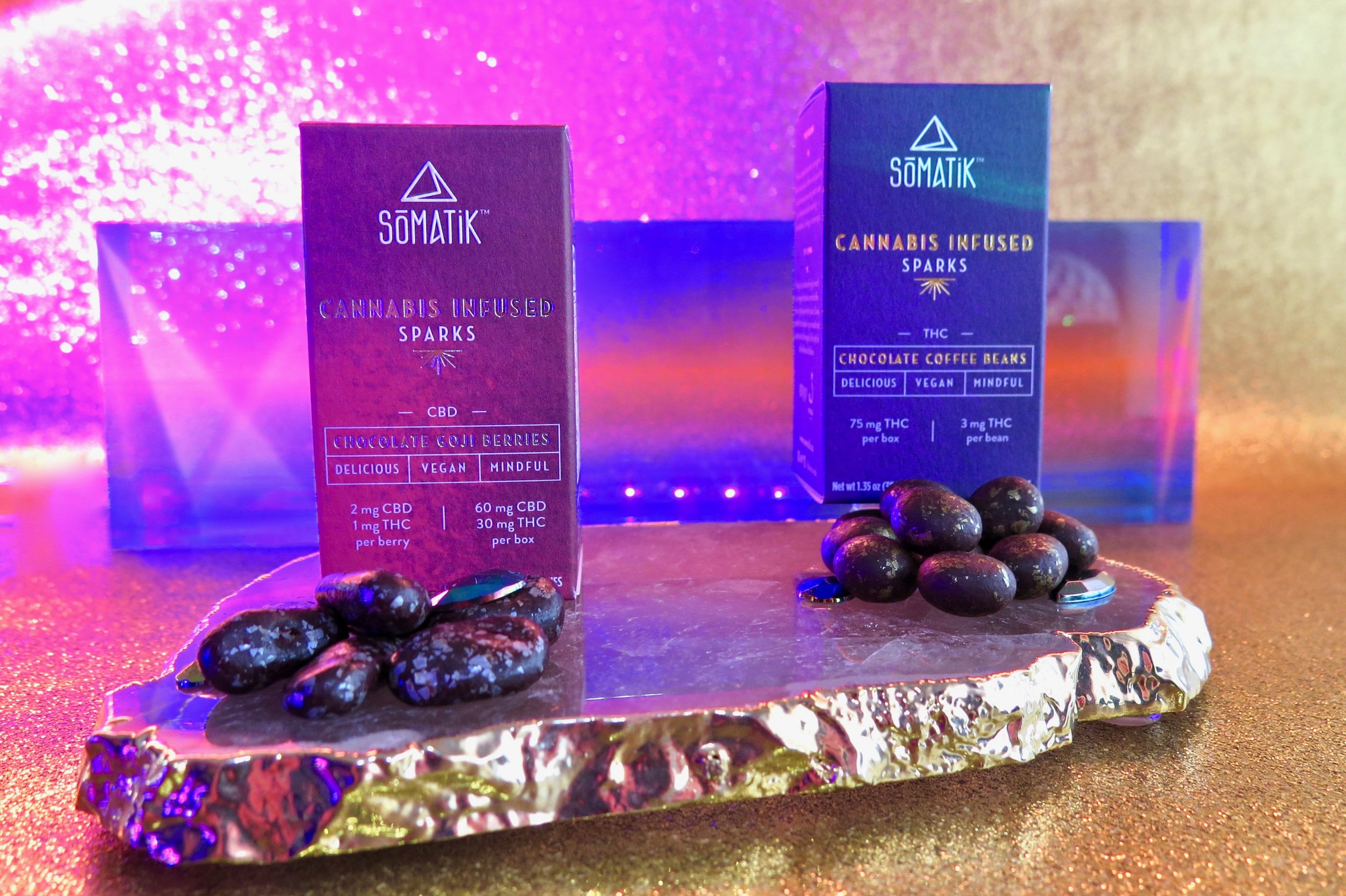 Somatik Sparks Coffee Beans and Goji Berries